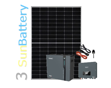 3 KW Sun Battery con 5 kWh di Accumulo
