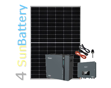 4 KW Sun Battery con 5 kWh di Accumulo