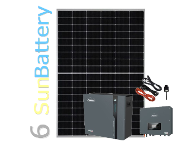 6 KW Sun Battery con 10 kWh di Accumulo
